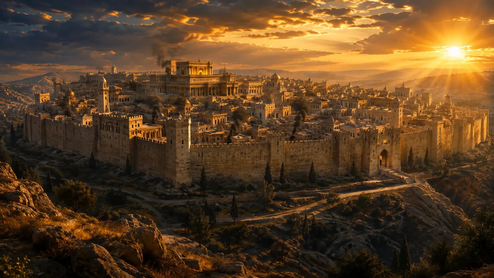 Jerusalén fortificada