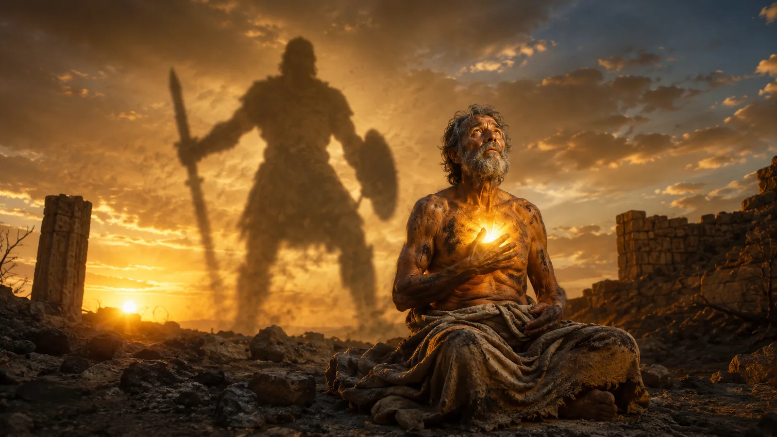 Job, el vencible → invencible